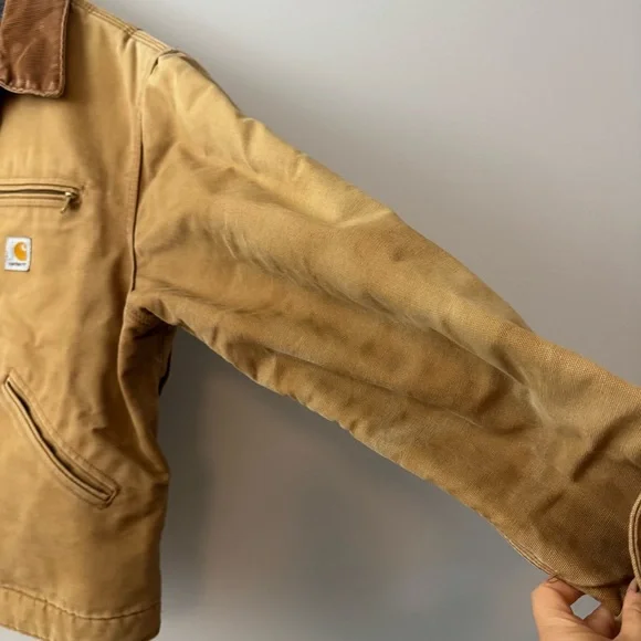 Vintage Carhartt Detroit Blanket Lined J01 BRN MADE in USA Size 44 (L ) - Picture 10 of 15